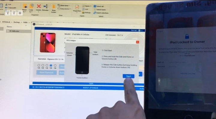 Bypass IPAD HELLO Screen: No Need Change Serial | Mini 4 iOS 15.7.3 | 15.7.x